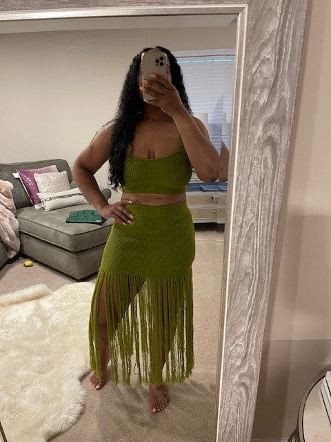 Kai 2pc fringe set